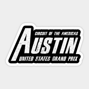 Austin gp Sticker